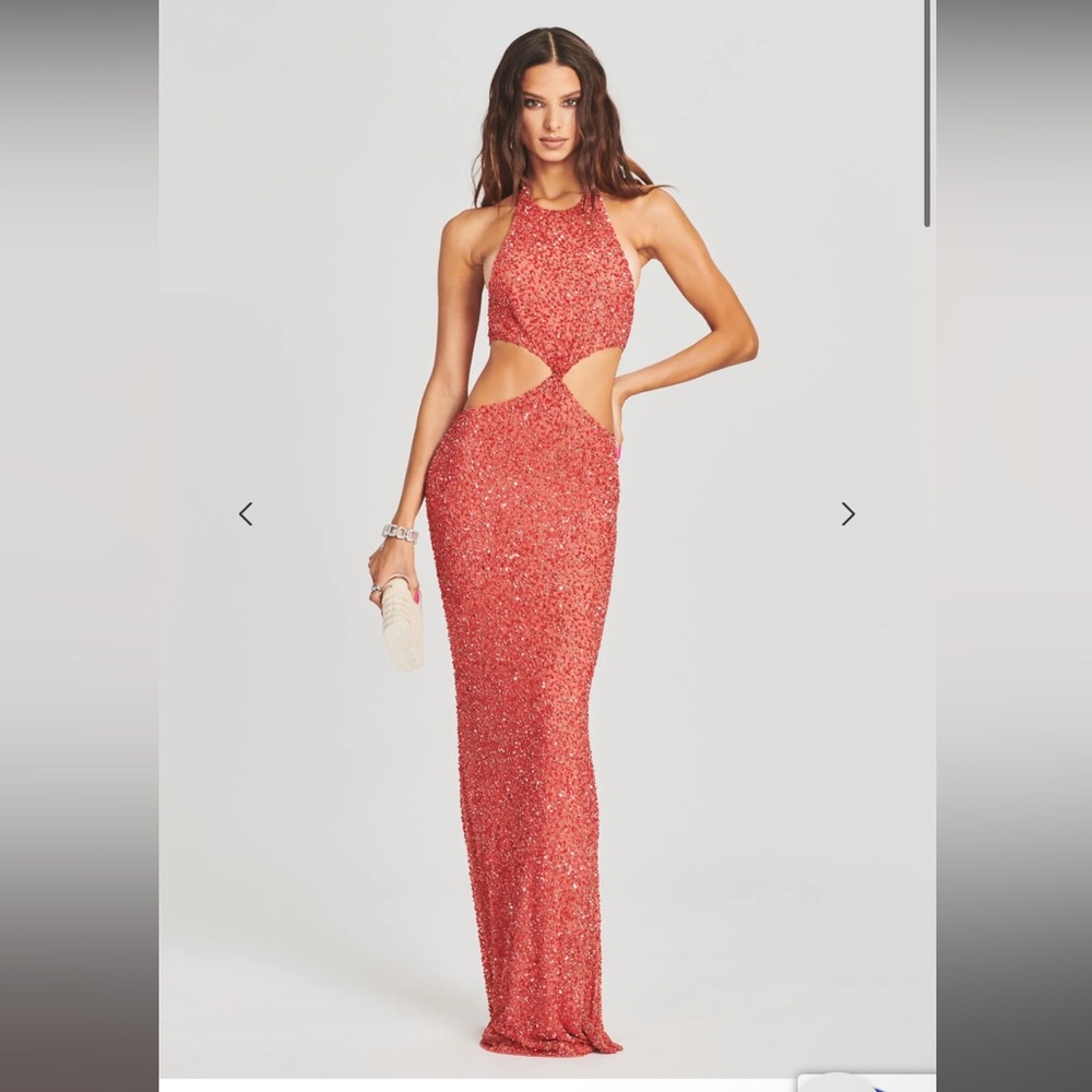Retrofete Katarina calypso coral dress